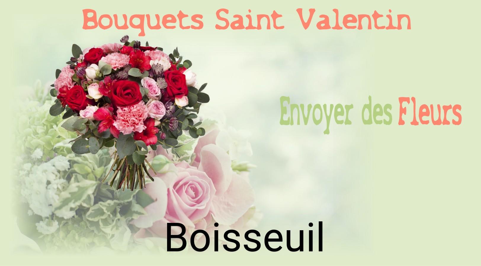 Roses de Saint-Valentin livrées à Boisseuil